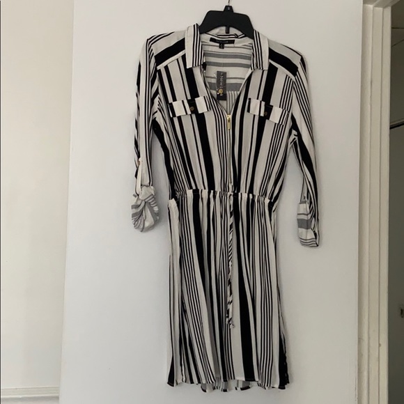 New Look Dresses & Skirts - Zebra print knee length dress.